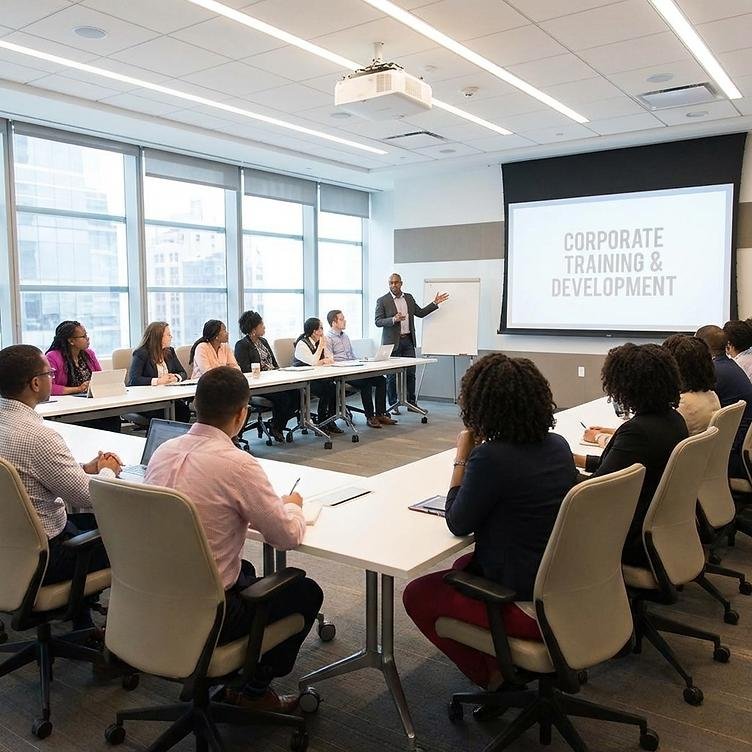 Corporate training session