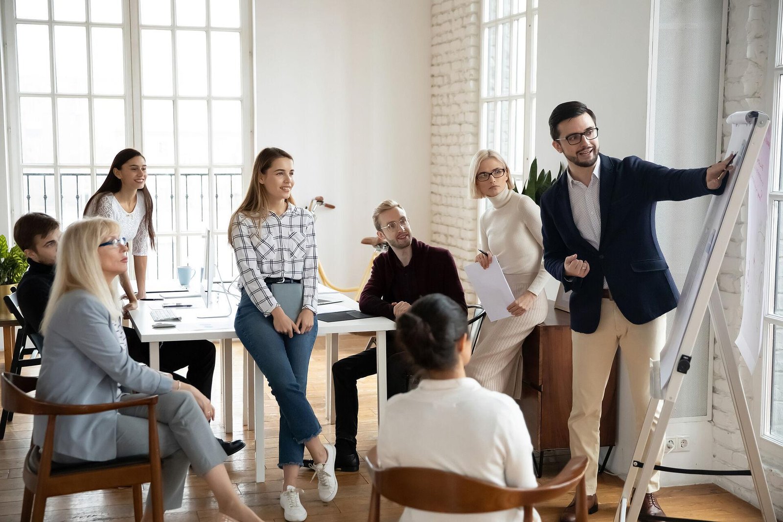 Corporate learning workshop