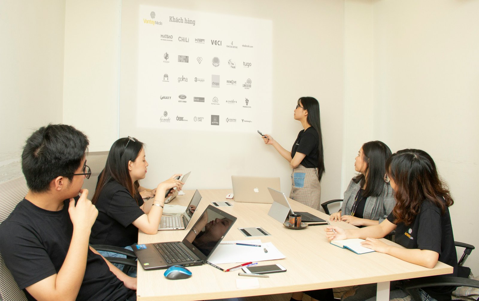 Corporate learning session