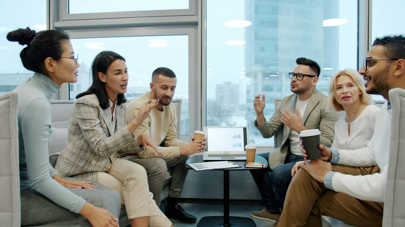 Corporate learning discussion